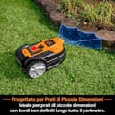 Lawnmaster OcuMow®18 Toscabaldì Robotico Senza Filo 500 m² Batteria 2Ah, Navigazione Ottica, Evitamento di Ostacoli, Stazione di Carica Automatica, Funzione Zona Vietata, WiFi & Bluetooth App - 4