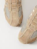 Geox Uomo Snake L, Sneakers Uomo, Beige Beige Dk Orange, 42 EU - 7