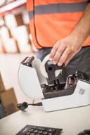 Brother QL1110NWBC - Stampante per etichette professionali da 4" con LAN, Wi-Fi, Bluetooth, 69 etichette al minuto, USB, 300 x 600 dpi, taglio automatico - 2