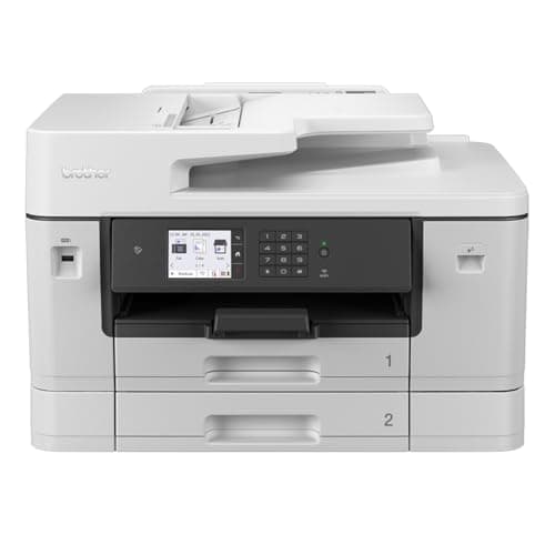 BROTHER MFC-J5740DW Wireless Colour Inkjet Printer |A4 4-in-1 (Print/Copy/Scan/Fax) | Wi-Fi/USB/NFC | A3 Print |8.8cm LCD Screen, UK Plug