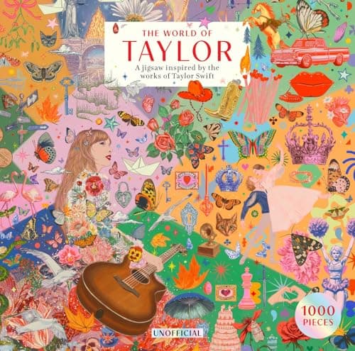 The World of Taylor: An Unofficial 1000-piece Jigsaw Puzzle Inspired by The Works of Taylor Swift