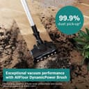 Bosch Unlimited 7 Aqua BCS71HYGGB Cordless Vacuum cleaner with additional 2in1 Vacuum and Mop head, Flex Tube, Interchangeable 18 V Battery, 40 minutes run time - White - 5