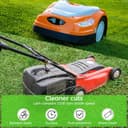 2 Stück Mähmesser Mähroboter Messer 28cm Ersatzmesser Messerklingen Kompatibel mit Stihl iMow Mähroboter RMI Viking MI 632 632 P 632 C 632 PC Rasentrimmer Rasenroboter Messer Rasenmähermesser - 5