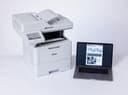 Brother MFCL6710DW Multifunzione Laser Monocromatica 4 in 1(Stampa/Copia/Scan/Fax),50 ppm,Stampa e Scan Fronte/Retro Auto,Touchscreen 12,7 cm,Connettività cablata e WiFi,Inbox Toner da circa 6000 pag - 3