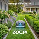 Sunseeker V1 con Garage, Robot Tagliaerba Senza Filo Perimetrale, 300 m² per Piccoli Giardini, Vision AI, Evitamento degli Ostacoli, Pendenze 27%, Taglio con un Clic, Controllo tramite App - 6