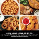 Ninja Double Stack Air Fryer, Vertical Dual Drawer Air Fryer with 4 cooking levels, 2 Drawers and 2 Racks, Space Saving Design, 7.6L Capacity, 6 Cooking Functions, 6 Portions, Black SL300UK - 13