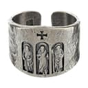 Holyart Anello vescovile Paolo Vi Argento 925 regolabile - 3