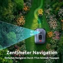 HOOKII Neomow X Robot tosaerba 3D LiDAR SLAM + Vision Fusion, fino a 4000 ㎡, modulo 4G e GPS, altezza di taglio 30-85 mm, inclinazione 45° - 5